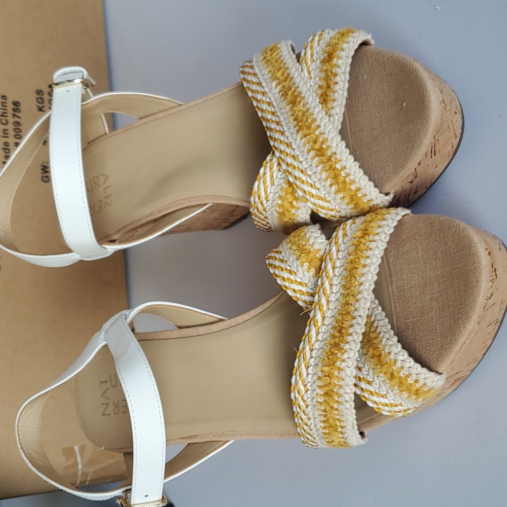 Naturalizer Platform wedge sandals W12
